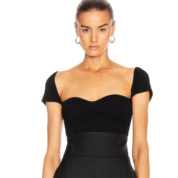 KHAITE Tops - Khaite Isla Knit Top Black Size Medium Popular Style